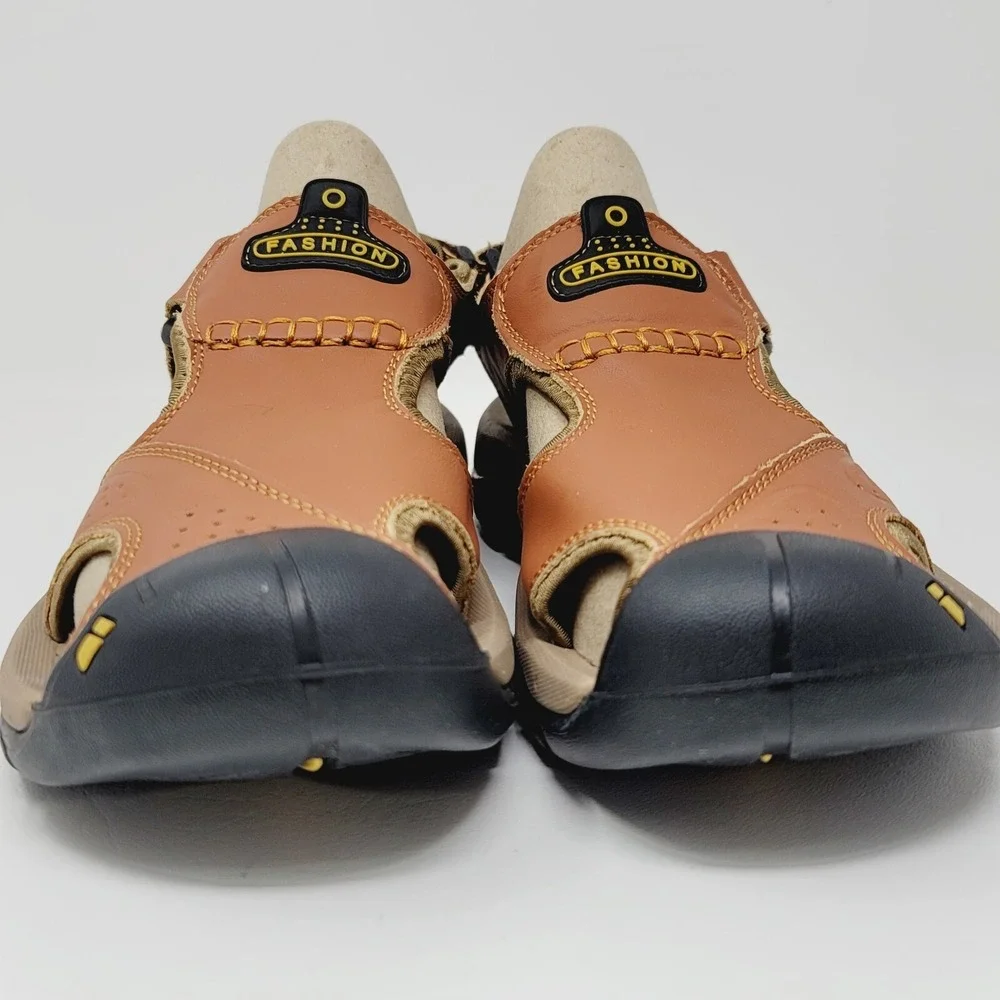 Fashion Men's Sandals Size 8 M Brown Water Hiking Shoes